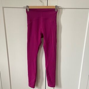 Lululemon Purple Activewear Leggings
